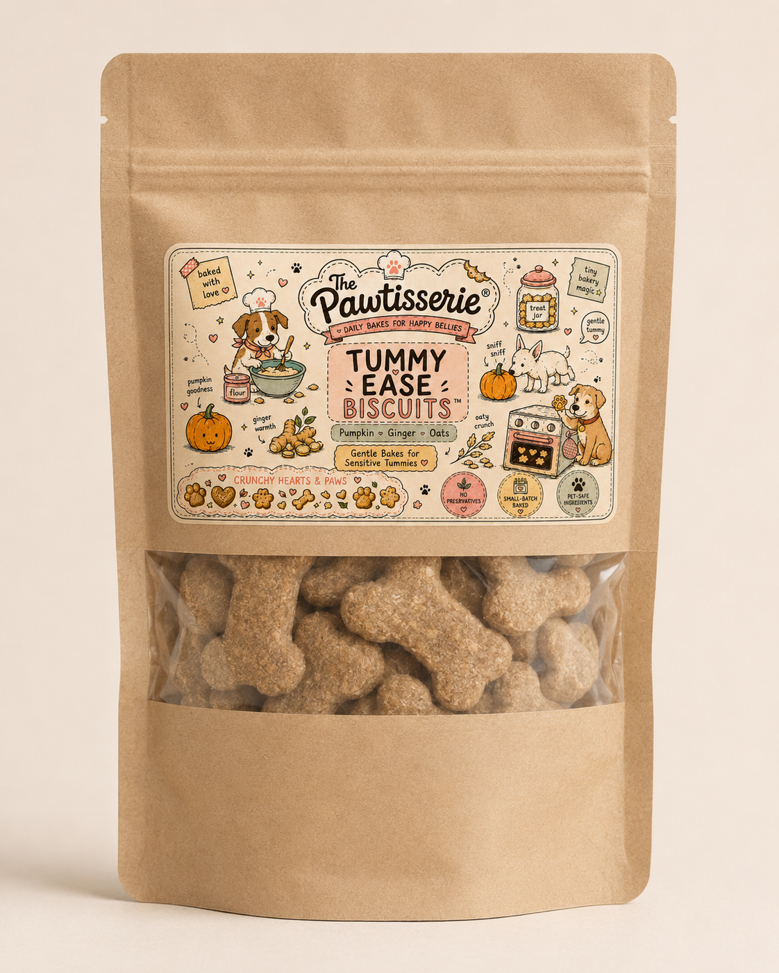 Tummy ease biscuits